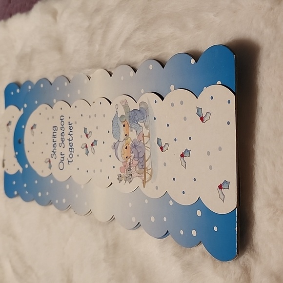 PRECIOUS MOMENTS  SHARING OUR SEASON TOGETHER 1997. - Picture 2 of 5